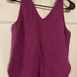 Old Navy gauze tank top